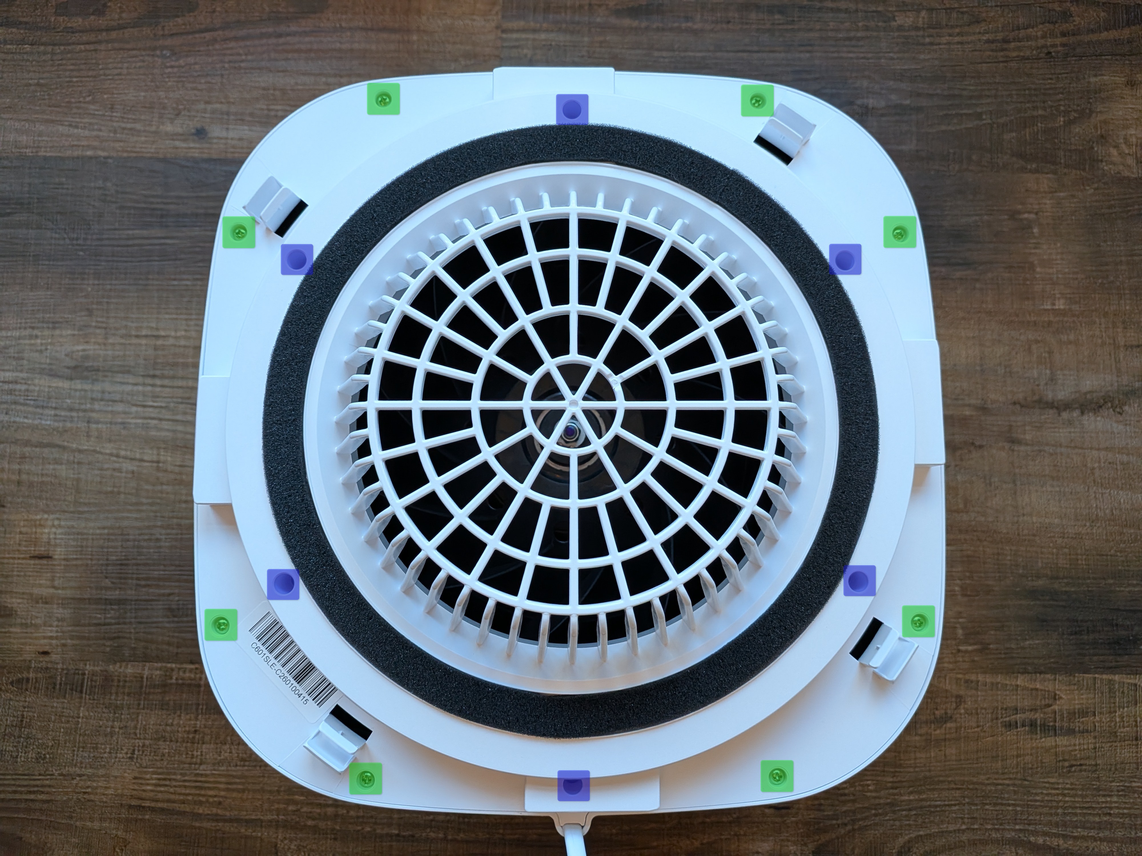 Levoit Core 600S Underside